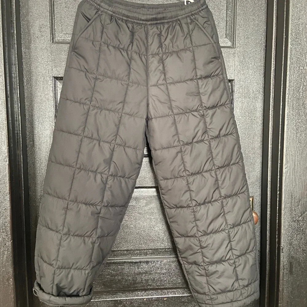 The North Face Black Quilted Pants - Picture 8 of 11